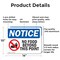 Signmission No Food Beyond This Point, 14 in W x Rectangle, Aluminum OS-2PACK-NS-A-1014-L-14559 - alternate 6